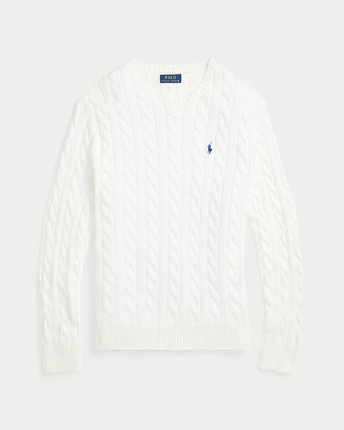 Ralph Lauren | Cable-knit cotton sweater White