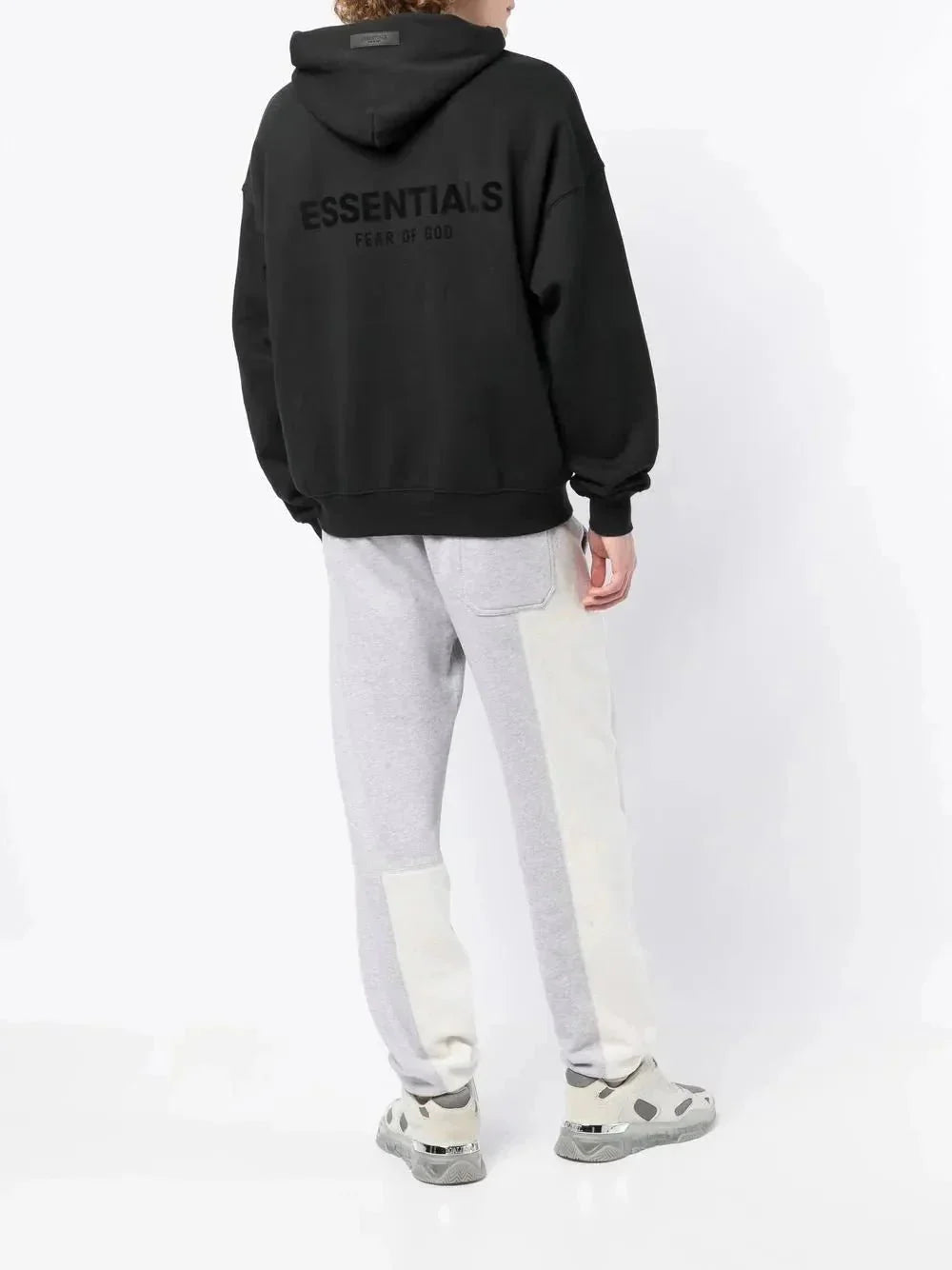 Essentials printed logo hoodie