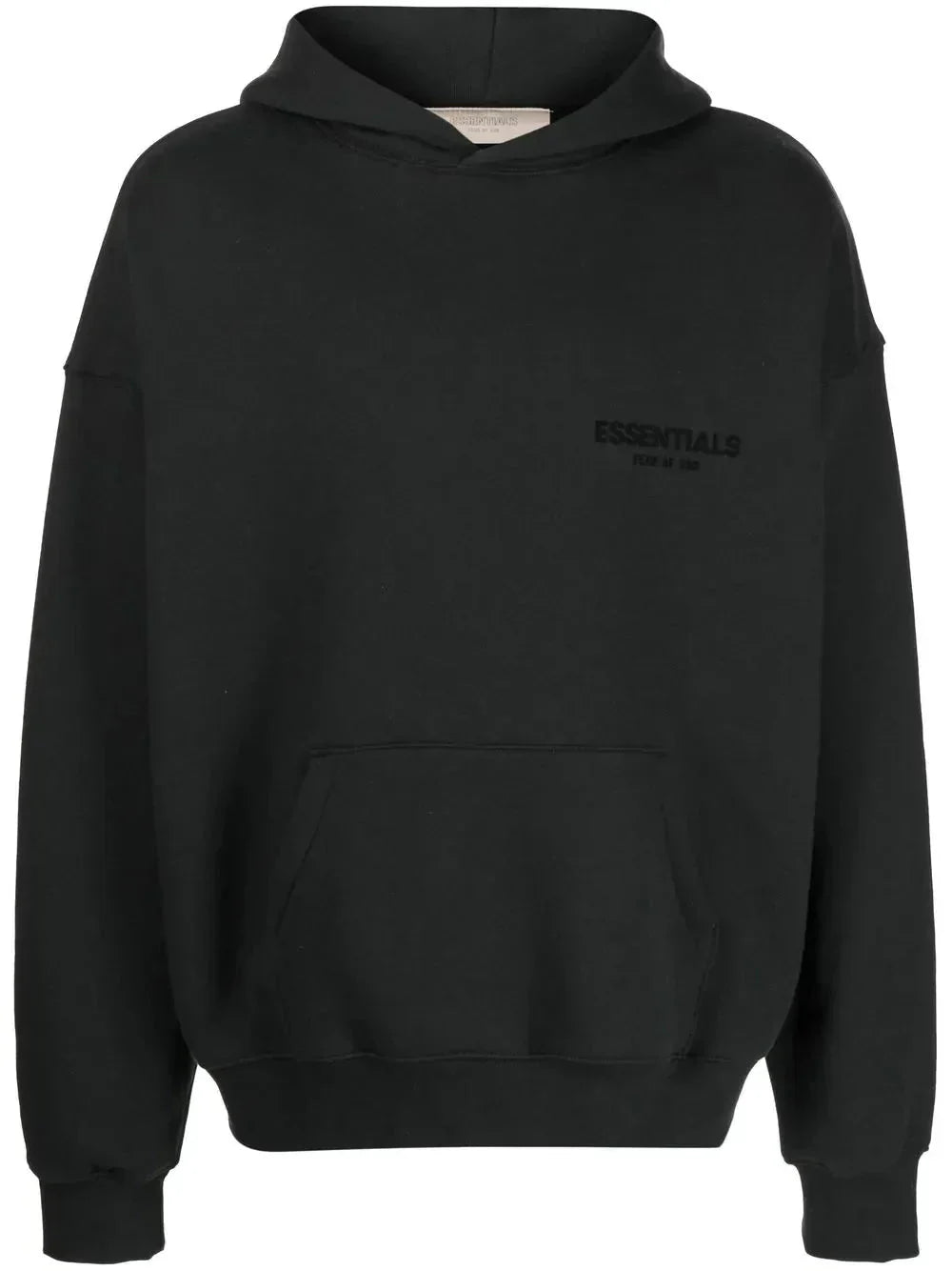 Essentials printed logo hoodie