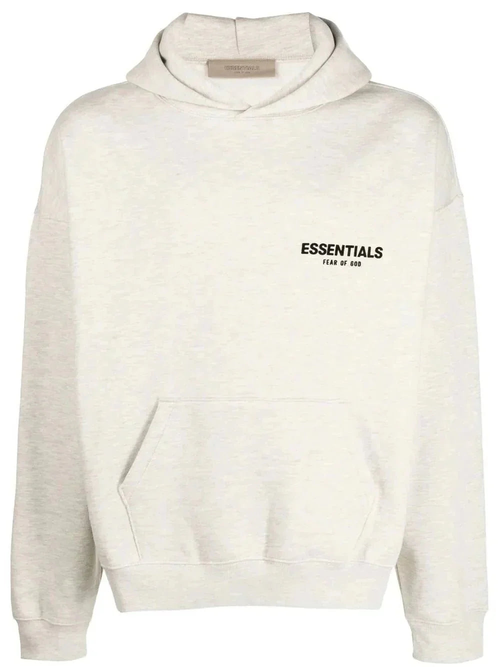 Essentials printed logo hoodie